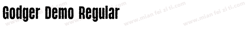 Godger Demo Regular字体转换